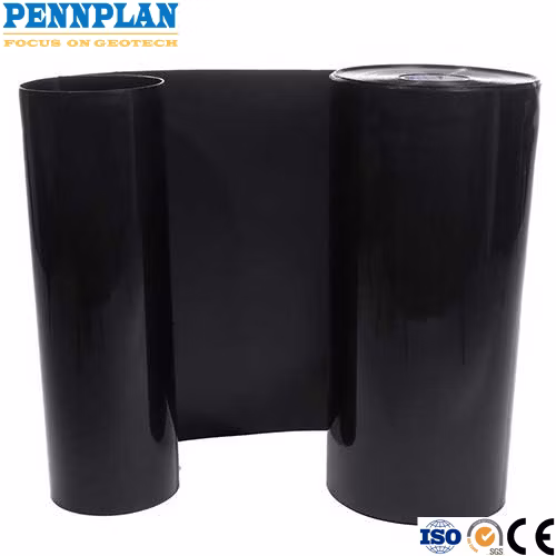 Certificación ISO 0,75 mm GM 13 HDPE Geomembrana Camarón Pond Liner